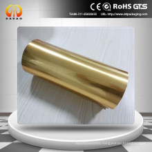 China alibaba Gold Hairline PET Film brushed VMPET